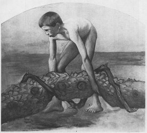 Boy Carrying Garland from the Frieze in the St. John